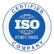 ISO 27001:2022 certified