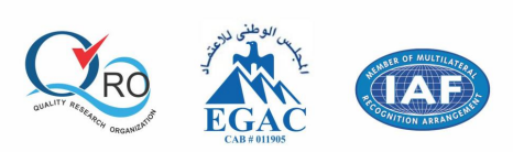QRO, EGAC and IAF accreditation marks